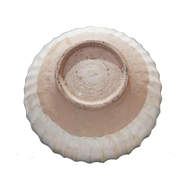 Early 21st Century Thai Ceramic Vase With Beige Satin Glaze For Sale In New York - Image 6 of 10