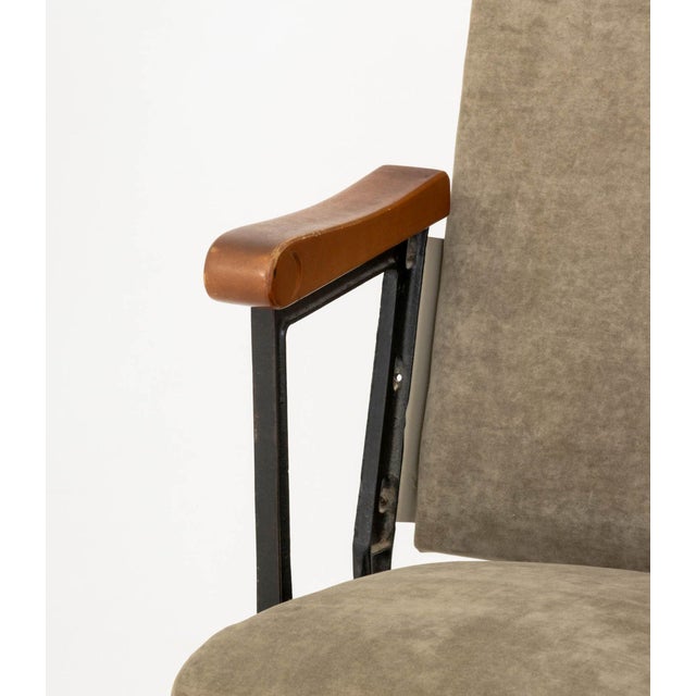 Pair of Bouwerie Lane Theater Beige Upholstered Seats For Sale - Image 4 of 11
