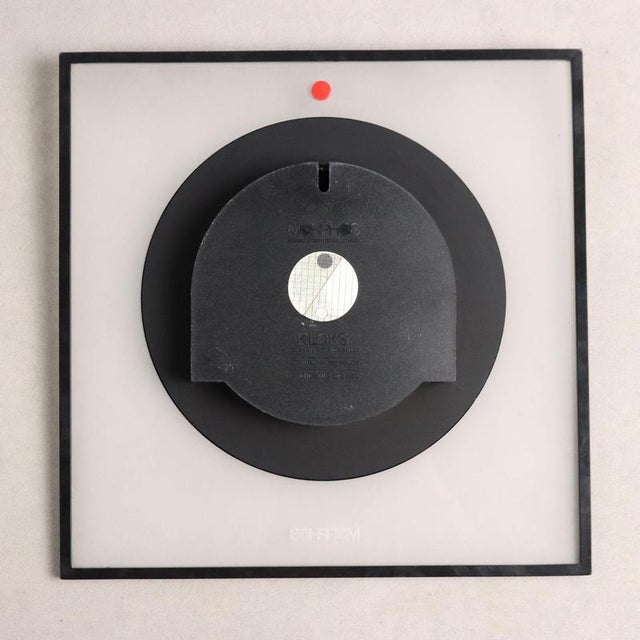 Morphos Clock by Kurt B. Delbanco For Sale - Image 6 of 9