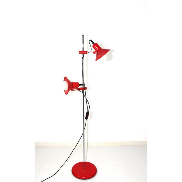 Reflectors on all sides adjustable, height adjustable, district: "Made in West Germany". European Plug (up to 250V).The...