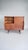 Tall teak sideboard made in the 1960s by the Belgian company OMF (Omer Lefevre Meubelfabriek). The upper section of the...