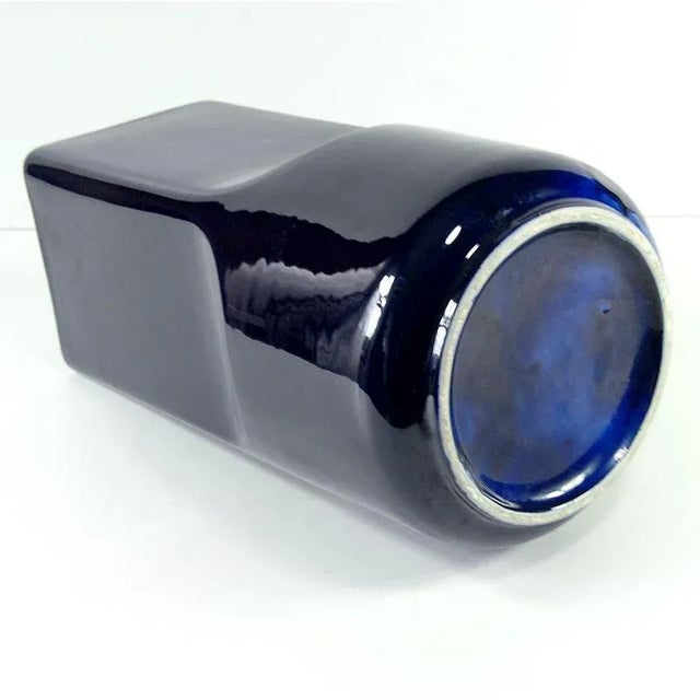 1970s Italian Ceramic Glazed Vase by Studio O.P.I. for Gabianelli, 1970s For Sale - Image 5 of 9