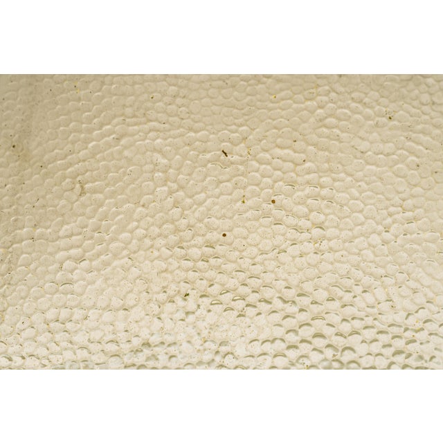 1920s Big Art Deco Nickel-Plated Serving Plate, Vienna, 1920s For Sale - Image 5 of 8