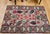 Vintage American Hand Hooked Rug, Block Design, Folk Art Tapestry, 2x3 For Sale - Image 11 of 12