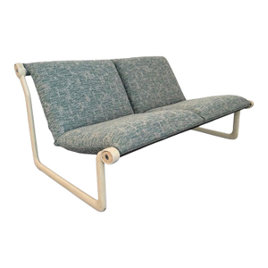 1970s Mid-Century Modern Sling Loveseat Sofa by Hannah Morrison for Knoll