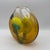 Vintage Art Glass Vase in Yellow and Turquoise by Jiri Suhajek for Moser Karlsbad, 1970 For Sale - Image 6 of 16