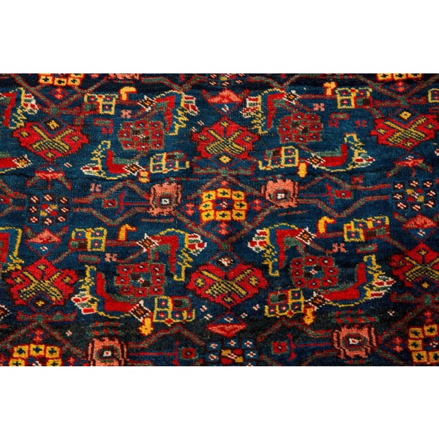 Persian Antique Bidjar Bijar Runner Rug Carpet Circa 1920 | 9.25’ X 4.5' For Sale - Image 12 of 12