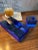 A truly stunning Cobalt blue ash tray perfect for those occasional cigars, 420 or french cigarettes! A compliment to any...