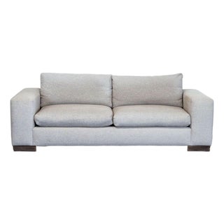 Kreiss Como Modern Loveseat With Wide Arms For Sale