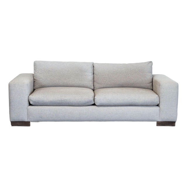Kreiss Como Modern Loveseat With Wide Arms For Sale