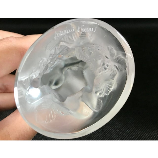Art Deco Vintage Lalique “Le Faune” Figurine For Sale - Image 3 of 5