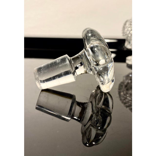 Fiamonds and Leaves Perfume Bottle from Baccarat, Early 19th Century For Sale - Image 12 of 16