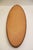 Wood Oval Mirror with Wooden Frame, 1950s For Sale - Image 7 of 9