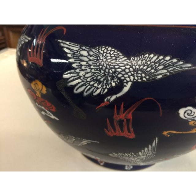 Vintage Chinese Crane Vases A Pair Chairish