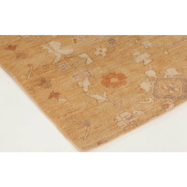 Textile Traditional Inspired Tabriz Rug in Beige and Brown by Doris Leslie Blau For Sale - Image 7 of 8