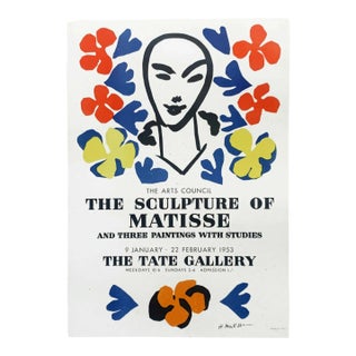 1950s Matisse Lithograph the Sculpture of Matisse For Sale