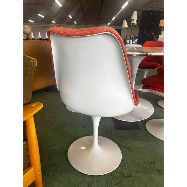 Swivel Chairs attributed to Eero Saarinen for Knoll Inc. / Knoll International, 1970s, Set of 6 For Sale - Image 3 of 8