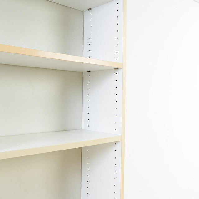 Modern white bookcase height: 228 width: 62 depth: 30 additional information style: vintage production period: 1990 – 1999...