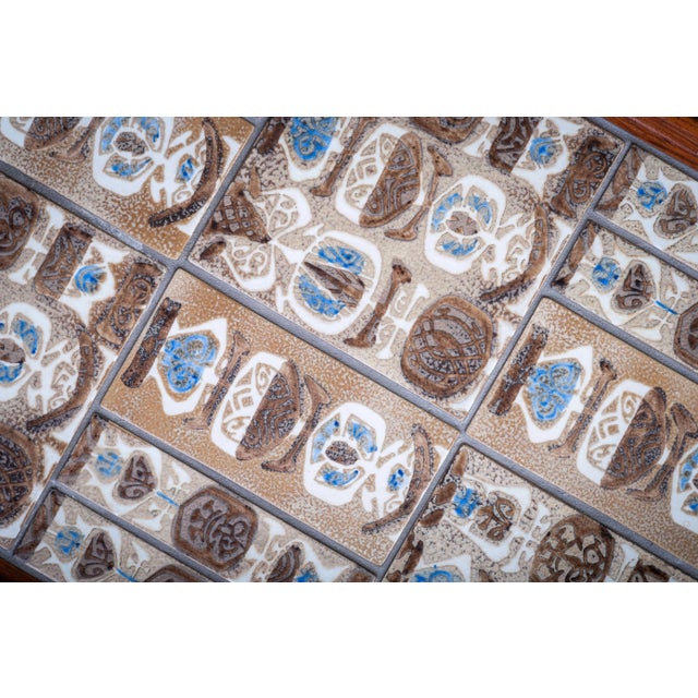 Wood Rosewood Bar Cart by Severin Hansen for Haslev Møbelsnedkeri, 1950s For Sale - Image 7 of 11