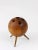Wood Walnut Ball Tripod Candleholder, Austria, 1950s For Sale - Image 7 of 10