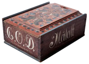 Swedish Woof Box, 1845