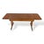 A stylish mid-century vintage teak drop leaf coffee table, combining practical versatility with classic Scandinavian-...