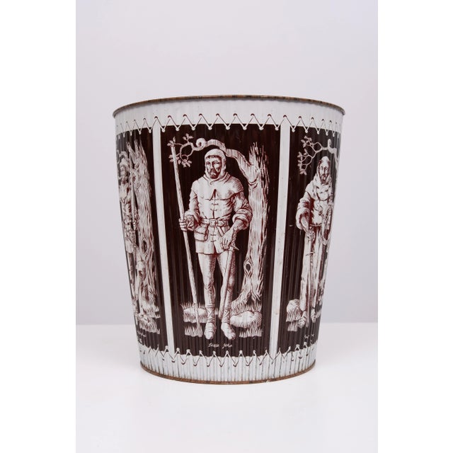 Robin Hood Metal Paper Basket, England, 1965 For Sale - Image 9 of 9