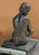 Bronze Mid 20th Century Nude Seated Girl - Leonida Bronze For Sale - Image 8 of 8