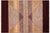 Boho Chic Gabbeh Red/Brown Wool Rug - 4'11'' X 7'1'' For Sale - Image 9 of 10