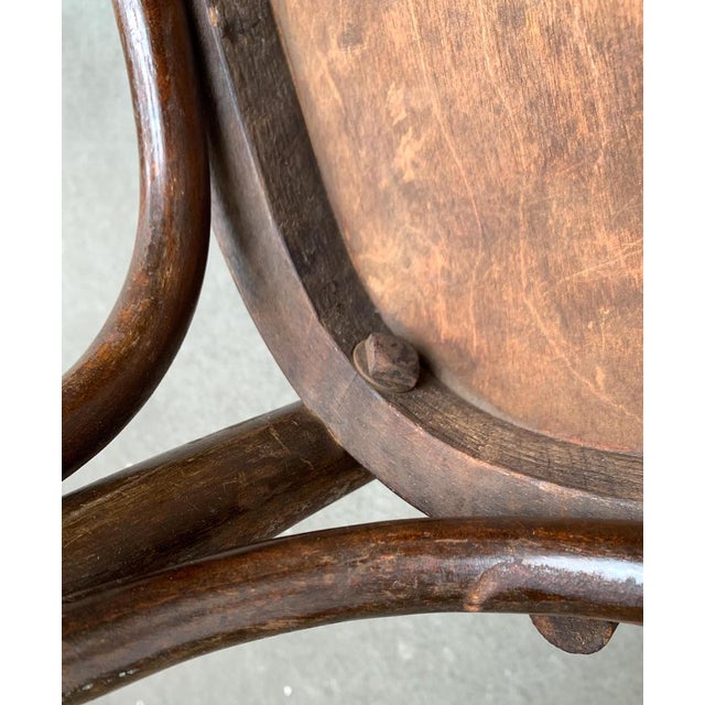 Art Deco Bentwood Cafe Chair, 1930s For Sale - Image 10 of 18