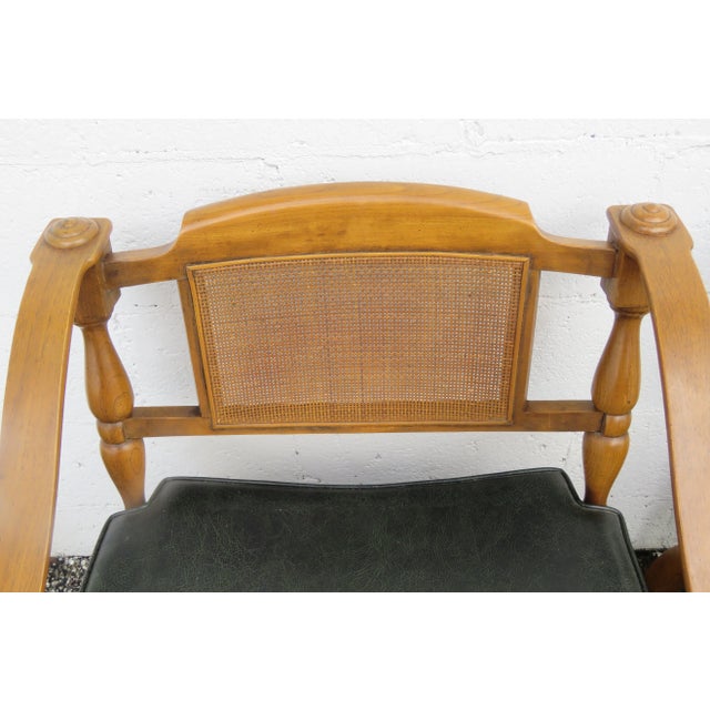 Lenoir Mid Century Hollywood Regency Side Chairs a Pair For Sale - Image 12 of 13