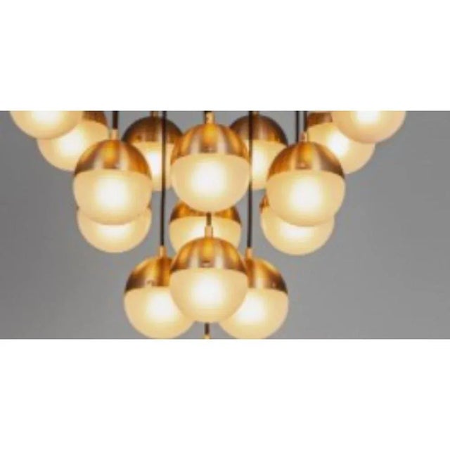 Molecule Cluster 19 Chandelier by Schwung For Sale - Image 4 of 6