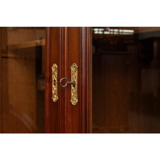 Art Nouveau Bookcase in Oak, Early 20th Century For Sale - Image 18 of 18
