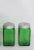 Owens Illinois Diagonal Ribbed Emerald Green Glass Shakers a Pair For Sale - Image 10 of 10
