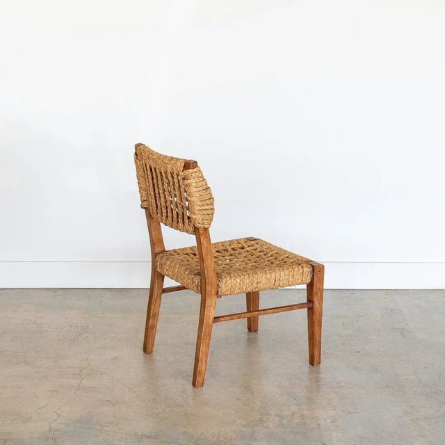 1960s 1960s Adrien Audoux & Frida Minet Chair For Sale - Image 5 of 12