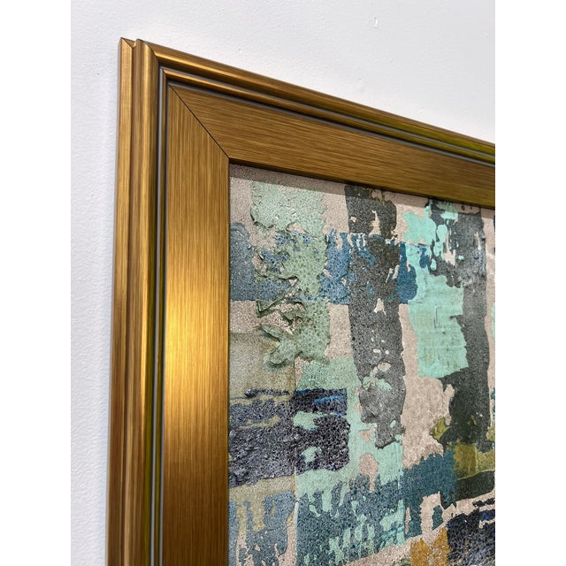 Aqua Morning Fog No. 1 - Original Abstract Painting by J. Kent Martin For Sale - Image 8 of 11