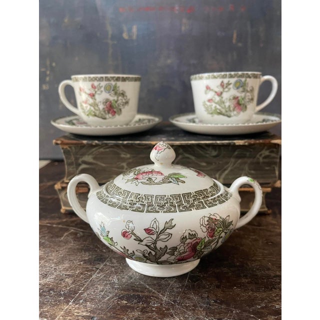 Mid 19th Century Johnson Brothers England Indian Tree Tea Set - 5pcs For Sale - Image 9 of 10