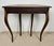1950s Louis XVI French Marquetry Console Table with Bronze Mounts, 1950 For Sale - Image 5 of 14