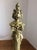Neoclassical Antique Andirons, Neoclassical Style Andirons, Brass For Sale - Image 3 of 9