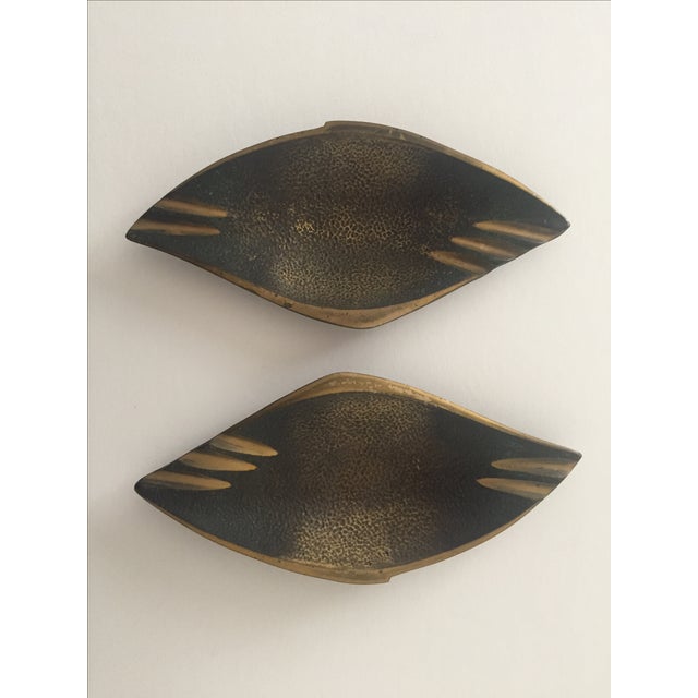 Vintage Mid Century Modern Dayagi Israel Cast Solid Brass ...