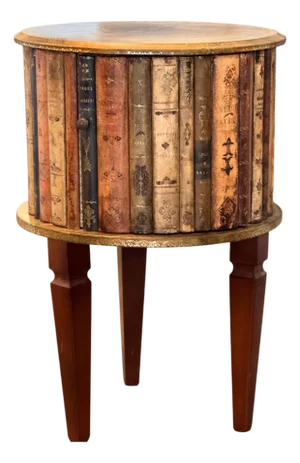 1950s Italian Faux Book Table