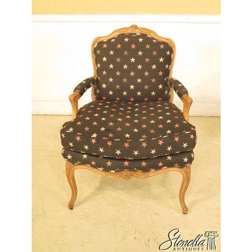 Age: Approx: 50 Years Old Details: Down Seat Cushions French Style Nice Light Walnut Finish European Made Chairs Original...
