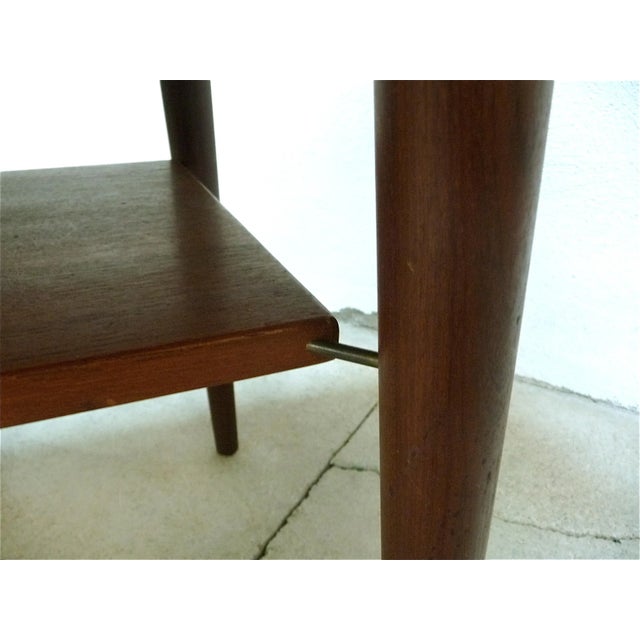 Large Danish Teak Two-Tier Coffee Table, 1960s For Sale - Image 14 of 17
