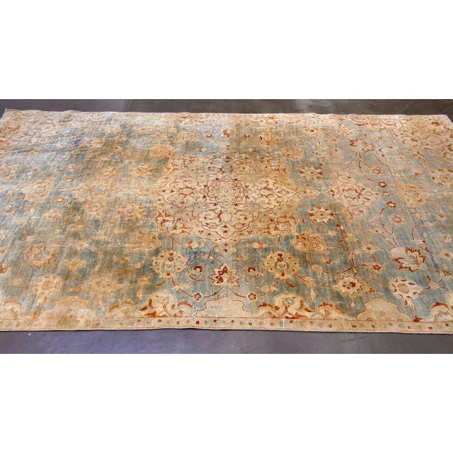 Antique Kashan For Sale - Image 9 of 10