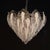Vintage Italian Murano Glass Chandelier, 1980s For Sale - Image 4 of 5