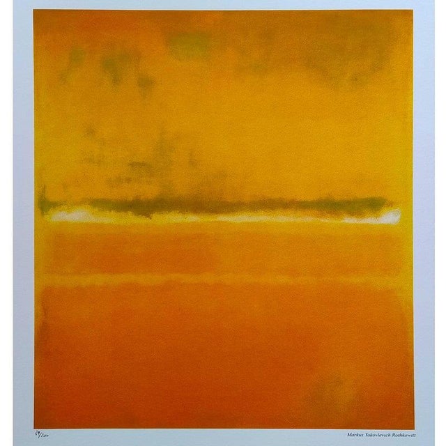 Mark Rothko, Composition, Lithograph, 1980s For Sale - Image 10 of 10