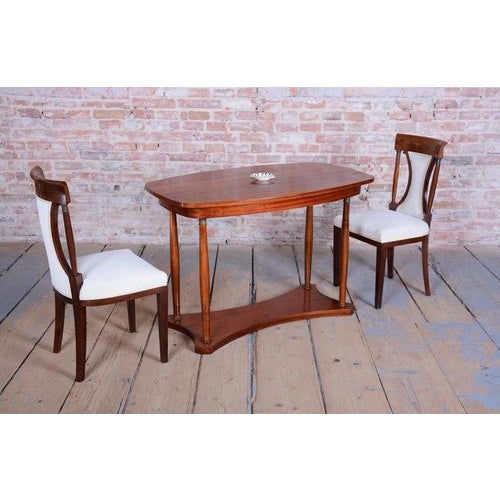 Art Deco Chairs in Oak, France, 1920s, Set of 2 For Sale - Image 13 of 18