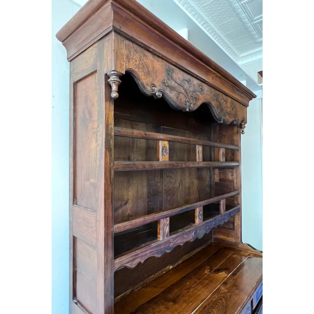Mid 18th Century 18th Century Antique French Vaisellier/Buffet For Sale - Image 5 of 10