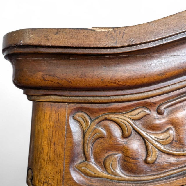Wood Drexel Brittany Heritage French Provincial Carved Wood Armoire For Sale - Image 7 of 18