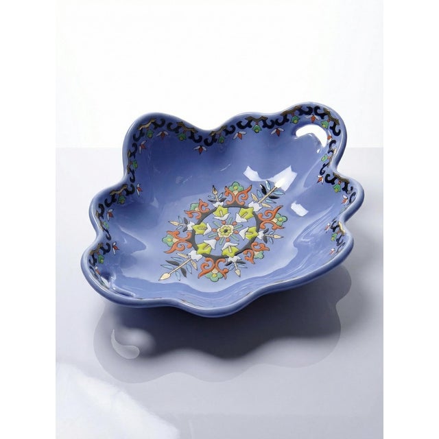 Earthenware and Enamel Bowl from Longwy, 1950s For Sale - Image 13 of 13